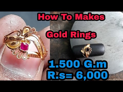 Latest Gold Rings Making || New Grils Rings Designs🔥🔥🔥🔥