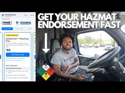 How to get your Hazmat endorsement (2024) New Requirement