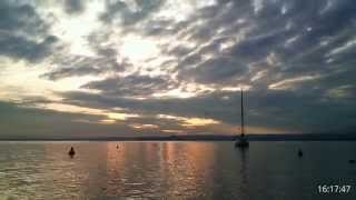 preview picture of video '2013 11 13 Torri Del Benaco, Lago di Garda, timelapse tramonto'