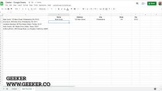 How to use the Split Function in Google Sheets and save you time!