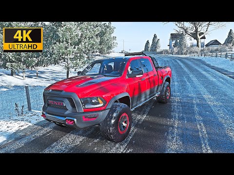 Ram Rebel TRX CONCEPT in winter season - Forza Horizon 4