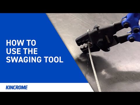 How to use the Swaging Tool | KINCROME Tool Tip