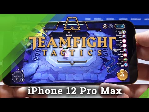 TFT Mobile on iPhone 12 Pro Max – High Graphics Test