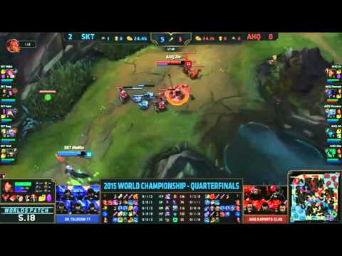 Westdoor solokill Faker (Kassadin vs Fizz) [CKTG 2015]