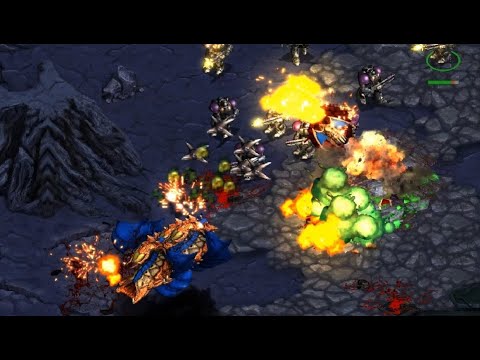 WRAITHS! FLASH! 🇰🇷 (T) vs LARVA! 🇰🇷 (Z) on Ringing Bloom - StarCraft - Brood War