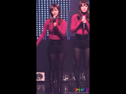 130111 EXID - 멘트 (직캠) 위문열차 by Crystal