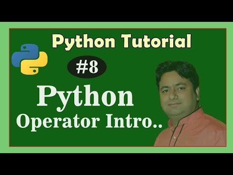 Python Operator Introduction All Operators Introduction In Python Python Tutorial Class 12