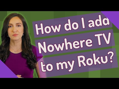 Roku Nowhere Tv Code
