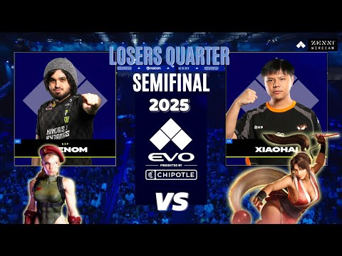 SF6 EVO 2025 - PHENOM (Cammy) vs XIAOHAI (Mai) - Losers Semifinal