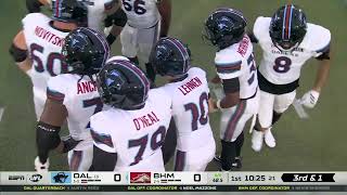 UFL 2026 DALLAS RENEGADES AT BIRMINGHAM STALLIONS