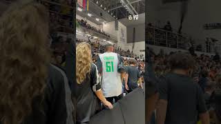 O EVERSON, PAREDÃO DO GALO, TÁ PRESTIGIANDO A SELEÇÃO BRASILEIRA NA ARENA UNIBH! 👏🇧🇷