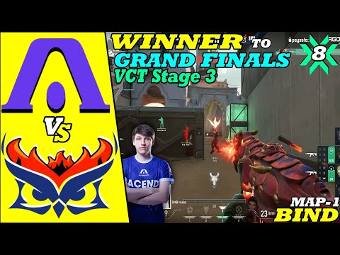 WINNER TO GRAND FINALS! ACEND vs SuperMassive || MAP 1 BIND || VCT EMEA Challengers Playoffs Day 8
