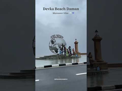Devaka beach Daman #trending #viralshort #viralvideoshorts #love #videosviral24