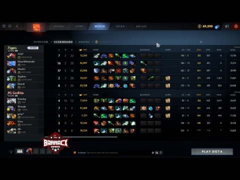 🔴[LIVE] DOTA : PG.GODLIKE vs TIGERS | ESL ONE MUMBAI SEA OPEN QUALIF