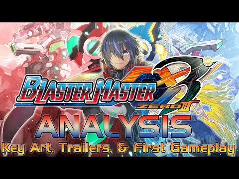 Blaster Master Zero 3 ANALYSIS - Key Art, First Gameplay, & Announcement Trailers