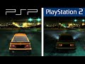 The Fast And The Furious 2006 PSP Vs PS2 Graphics Comparison