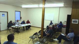 preview picture of video 'August 21 Rural Fire Board Meeting'