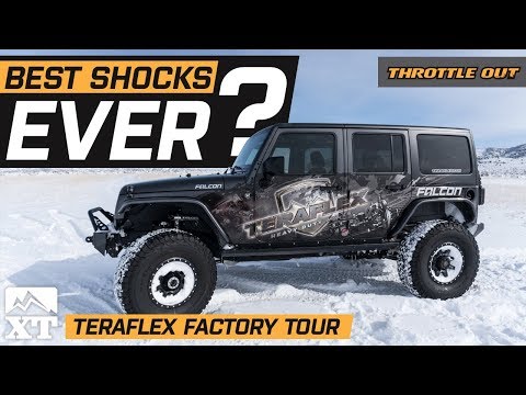 How Falcon Shocks Are Made | Inside Look At Teraflex's Production Facility  -  Throttle Out