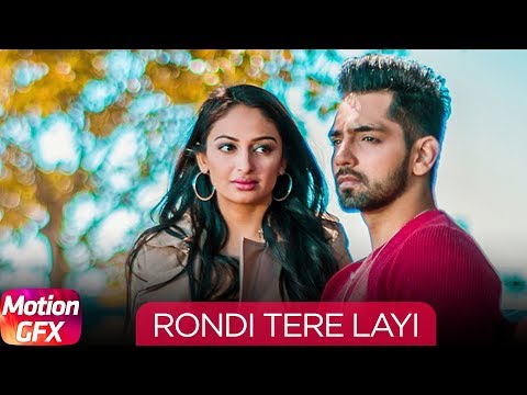 Poster rondi tere layi lyrics – babbal rai | preet hundal, pav dharia |