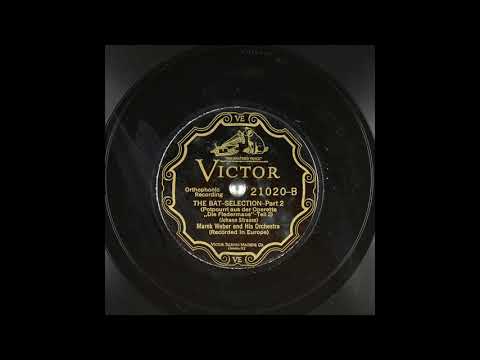Die Fledermaus: 1927 - Selections - Marek Weber and Orchestra in HD