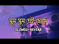 Ghum Ghum Ei Chokhe - ঘুম ঘুম এই চোখে [Slowed+Reverb] | Shreya Ghoshal And Sonu Nigam | Romeo
