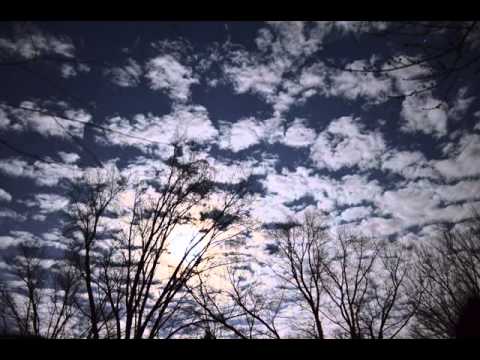 Night Sky clouds Madison time lapse