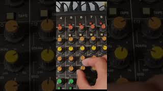 Tascam M208 - Vocal EQ test #shorts #analog #tascam #vintage #audiomixing #musicproduction