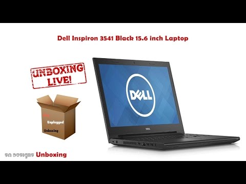 Unboxing ~ Dell Inspiron 3541 Black 15 6 inch Laptop