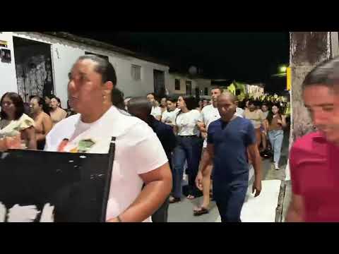 Caminhada pedindo justiça a Daniel em Logradouro PB