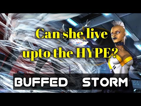 MCOC Buffed Storm Test ! Can She Live Upto the Hype? 🤔 May 2022 Update #Buffed #Storm