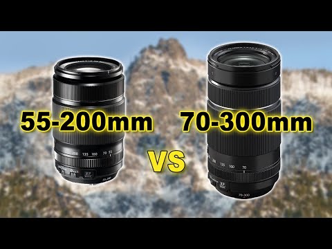 FUJIFILM 55-200mm vs 70-300mm - Image Quality Review
