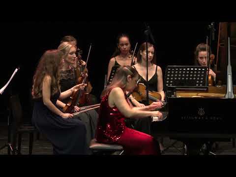 Gershwin Rhapsody in Blue arranged for Piano ,Strings, Nadia Weintraub pianist Talia Ilan Conductor