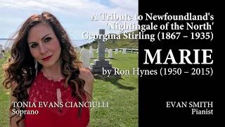 MARIE, Tonia Evans Cianciulli & Evan Smith, RON HYNES COVER