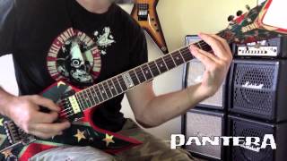 Pantera - Domination/Hollow Live Guitar Cover