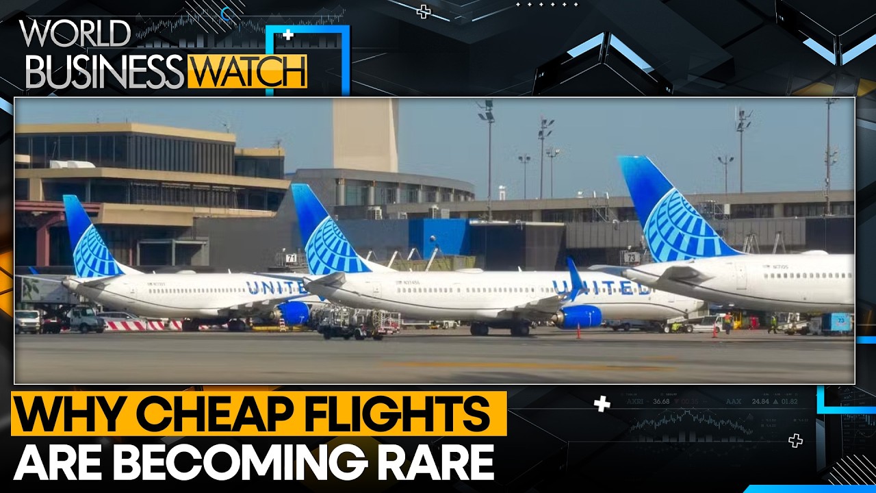 Airfares Soar As Fuel Costs Stay High | WION World Business Watch