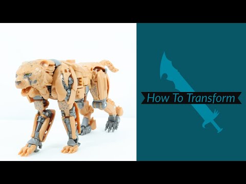 How To Transform: Transformers 98 Studio Series Cheetor