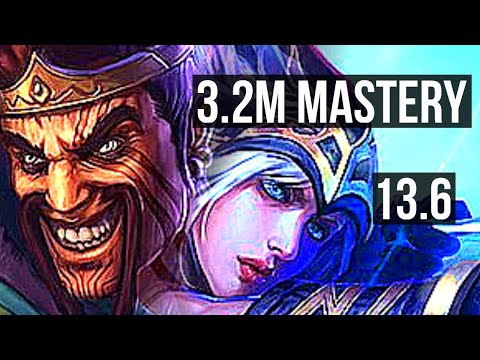 DRAVEN & Annie vs ASHE & Blitz (ADC) | 8/0/3, 3.2M mastery, Legendary | KR Diamond | 13.6