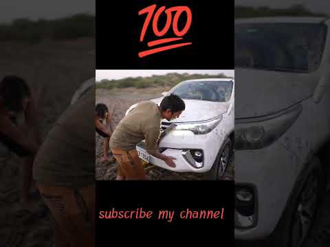 Don't Drive Fortuner Car In Water / mr. Indian hacker #shorts #short #abirquick