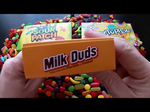 CANDY/MILK DUDS/Candy made with Chocolate & Caramel