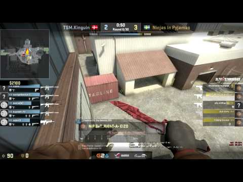 CS:GO - GeT_RiGhT Amazing Jumpshot Against TSM With Tec-9