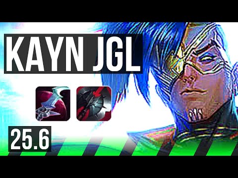 KAYN vs DR. MUNDO (JGL) | 12/1/10, Legendary | EUW Grandmaster | 25.6