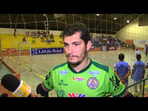Goleiro do Aparecidense de Futsal