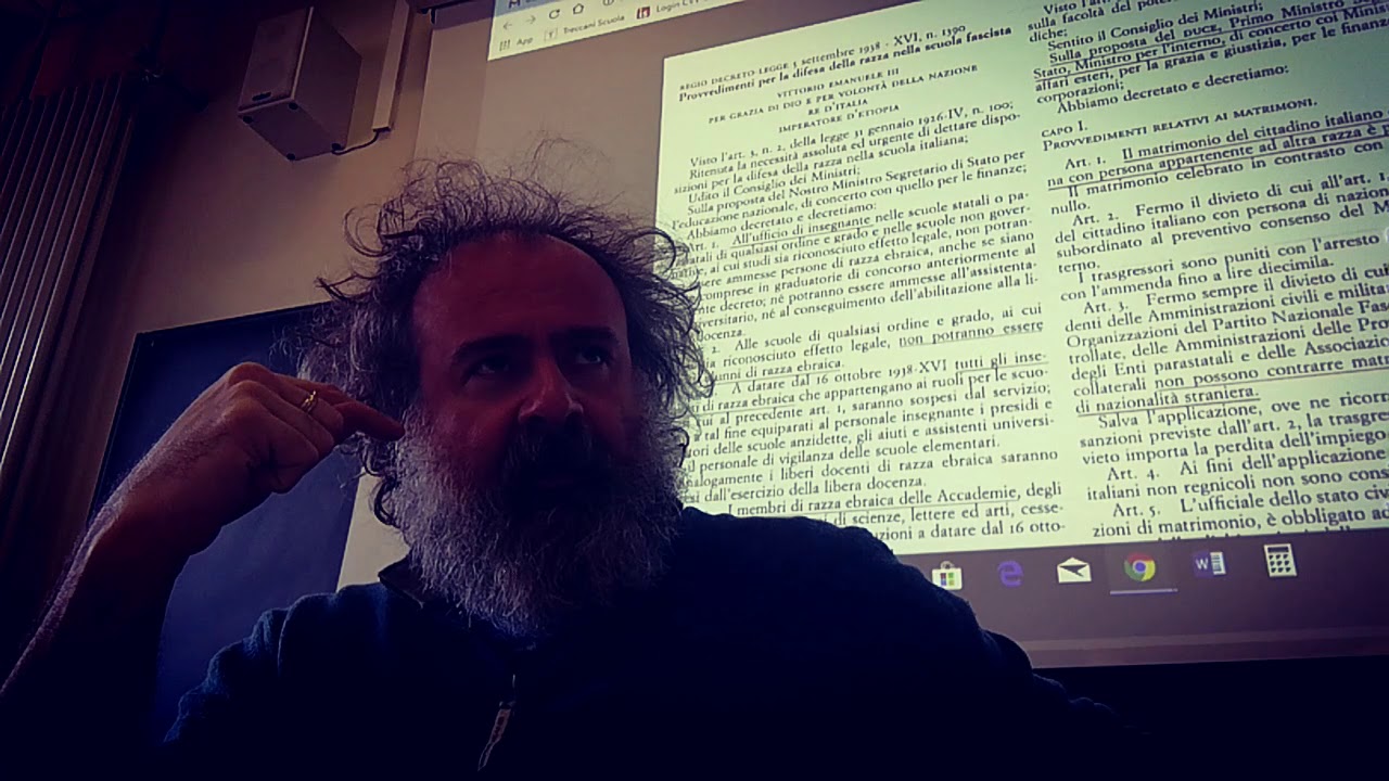 9. Le leggi razziali italiane (1938): analisi e commento in classe