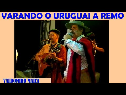Varando O Uruguai A Remo - Valdomiro Maicá