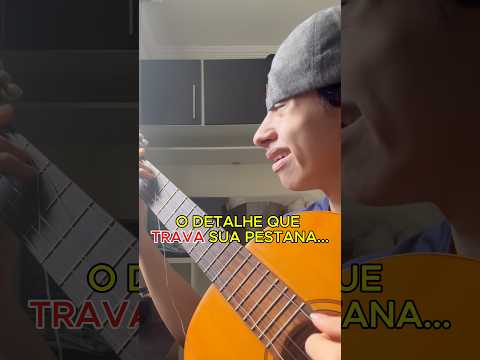 O único jeito de NÃO ser BAGRE na pestana!! 🎸🔪