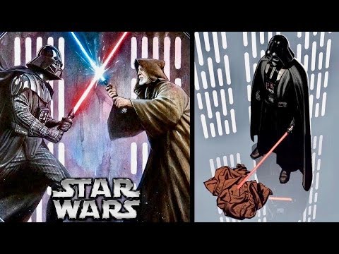 Why Vader was TERRIFIED After His Duel with Obi-Wan in A New Hope! (Legends)
