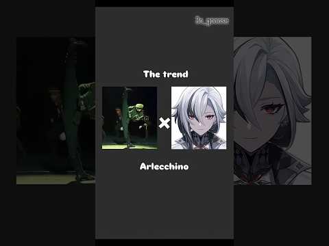 Chinese military dance x Arlecchino // #fyp #trend #art #painting #digitalart