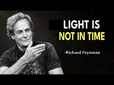 Why Does Time Stop at the SPEED OF LIGHT? Feynman's Mind-Blowing Truth