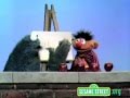Classic Sesame Street Ernie And Cookie Monster Counting Apples