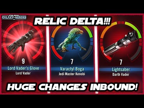 Relic Delta Will Bring MASSIVE CHANGES to Star Wars Galaxy of Heroes!  And I Need Your Help!